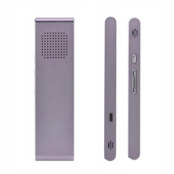 New T8 Portable Smart Voice Translator Two-Way Real Time Multi-Language Translation For Learning Travelling Business Meeting with Retail Box
