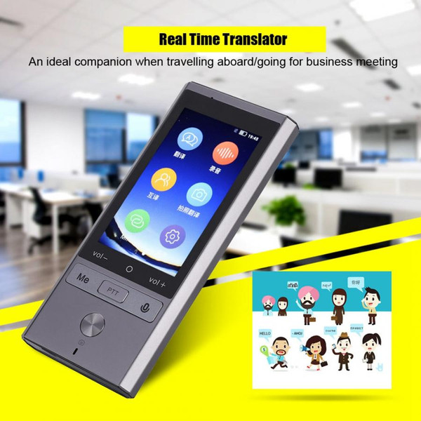 T9 75 Languages Real Time Translation 4G WIFI+GPS+BT Multifunction Smart Translator Aluminum Cover for Business Travel Learning