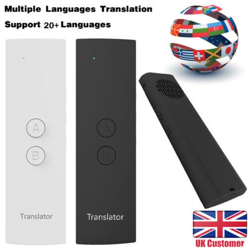 T6 Smart Translator Language Translator Instant Voice Speech BT Two-Way Real Time Intercom 28 Languages