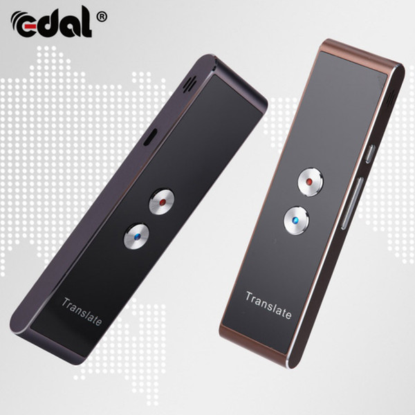 EDAL Portable Smart Speech Translator Two-Way Real Time 30 Multi-Language Translation For Learning Travelling Business Meeting