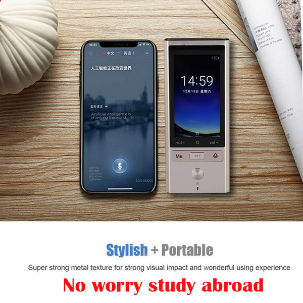 Multi-languages portable smart Voice Translator Intelligence Interpreter 75 States Multilingual 8 instant Offline photo 4G WiFi