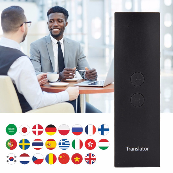 T6 Easy Trans Smart Language Translator Instant Voice translator Speech BT 28 Languages+APP Two-Way Real Time tradutor de voz