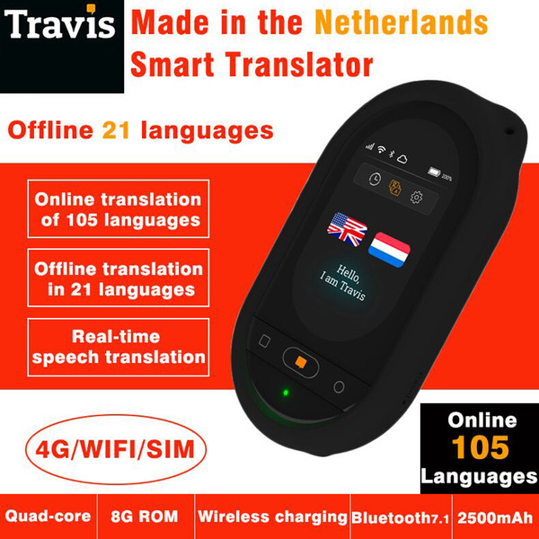 Travis Touch Two Way pocket Translator voice translator 155 language interpreter online offline instant translation