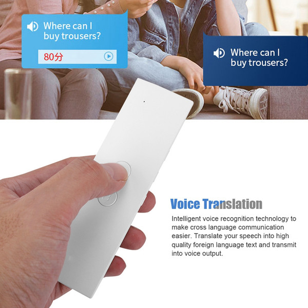 T6 Easy Trans Smart Language Translator Instant Voice Speech BT 28 Languages+APP Hot Translator traductor de voz simultaneo