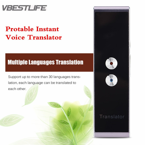 translator Smart Voice Translator Portable 40 Languages Real Time Translation For Learn Travel Meet de idioma de voz Traductor