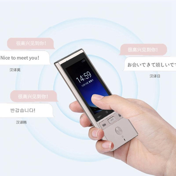 T9 75 Languages Real Time Translation WIFI+GPS+BT Multilingual Translator for Travel Overseas Translate support english 2019 New