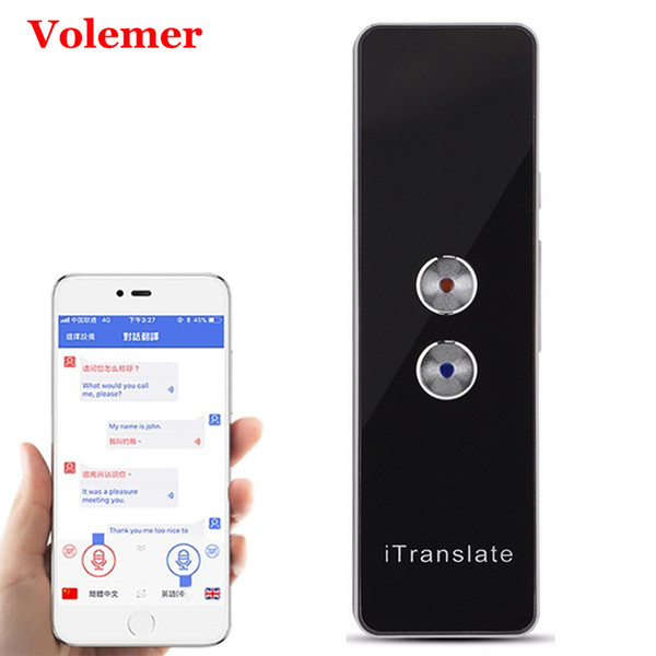 Volemer HOT T8 Smart Voice Speech Translator Two-Way Real Time 30 Multi-Language Translation Portable Travel Translation Machine