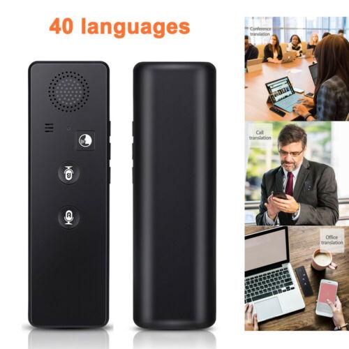 Bluetooth Translator Intelligent BT4.1 Real-Time Language Translation Voice Multi-Language Bluetooth Smart Voice Translator 3B12