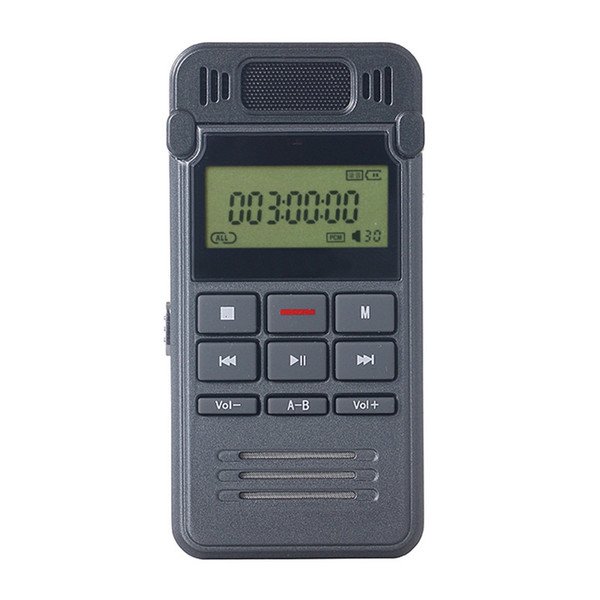 New 8GB Noise Reduction High-definition Digital Audio Voice Recorder Dictaphone Telephone Recording with LCD Display MP3 Player