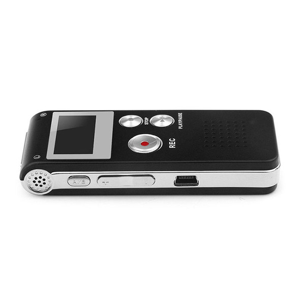 8GB Digital Audio Voice Recorder Rechargeable Dictaphone Telephone MP3 Player