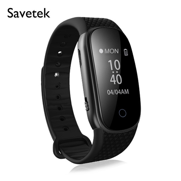 Voice Activated Digital Voice Recorder 8GB Fashion Sports Bracelet Pedometer Lossless Mp3 Player USB Storage for Lectures Meetings Notes