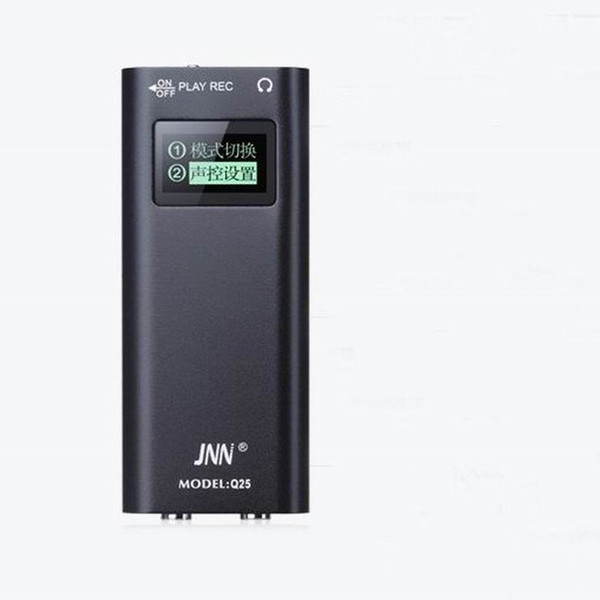 2017 Hot JNN Q25 HD Micro Miniature Professional Voice Recorder Chip Noise MP3 Player Voice Activated Digital Voice Recorder 8GB