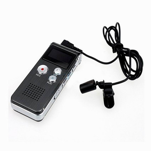 Hot 8GB USB VOR Rechargeable Digital Voice Recorder Metal case Dictaphone 16GB MP3 Player line in audio direct record Telephone recorder