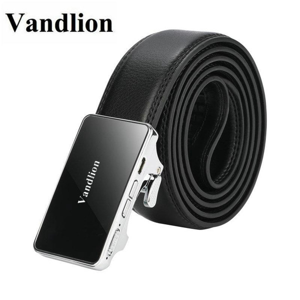 Digital Voice Recorder PU Leather Men's Male Waist Belts Audio Recording Dictaphone Long Life Business Sound Recorders