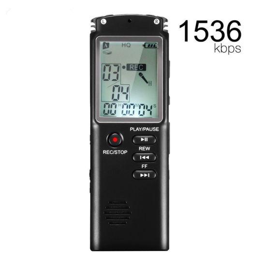 2pcs 8GB Real-Time Display T60 Professional Digital Voice Recorder Dictaphone