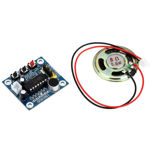 Wholesale-Set Sale ISD1820 Sound Voice Recording Playback module with micro - sound audio speakers