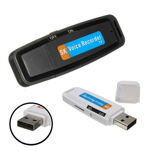 Wholesale- Factory Price Good Quality Mini USB Digital Pen Audio Voice Recorder Dictaphone 8GB Flash Drive U-Disk Free Shipping