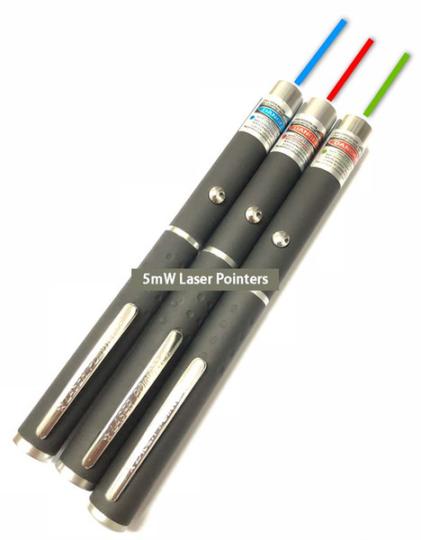 Laser Pointers Blue Red Green 5mW Dot Laser Flashlight Pen DC3V Laser Light Red Green Infrared Stylus Pen Pointer for Sales Sand Table