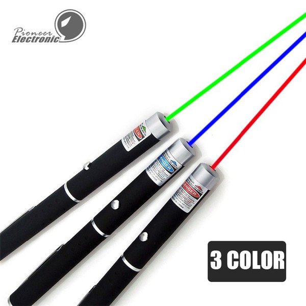 5mW 532nm Green Red light Laser Pen Beam Laser Pointer Pen For SOS Mounting Night Hunting Xmas gift Opp Package Batteries Not included