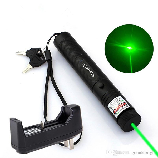 Laser Pointers 10Mile Military Green Laser Pointer Pen Astronomy 5mw 532nm Powerful Cat Gift Toy for 18650 Battery Charger