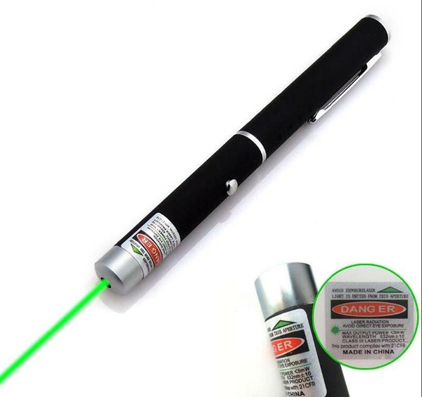 5mW 532nm Green Light Powerful Green Laser Pointer Pen Beam Light High Power Puntero Laser Lazer OPP Package