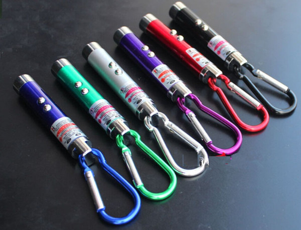 High quality Mini Flashlight 3 in1 light LED Laser Pen Flash Light Emergency Keychain Flashlight -wholesale