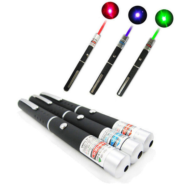 5mW 532nm Green Red light Laser Pen Beam Laser Pointer Pen For SOS Mounting Night Hunting teaching Xmas gift Opp Package DHL Fast Shipping