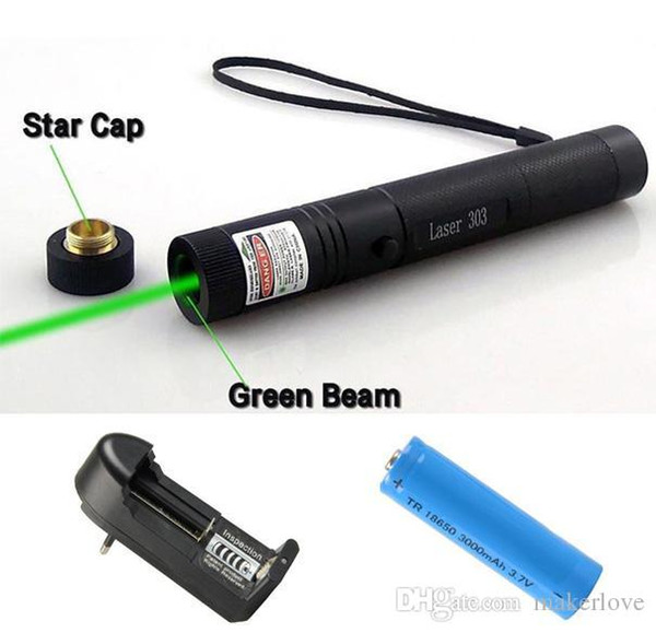 Best 532nm Professional Powerful 303 Green Laser Pointer Pen Laser Light Pen 301 Green Lasers Pen Free Shipping