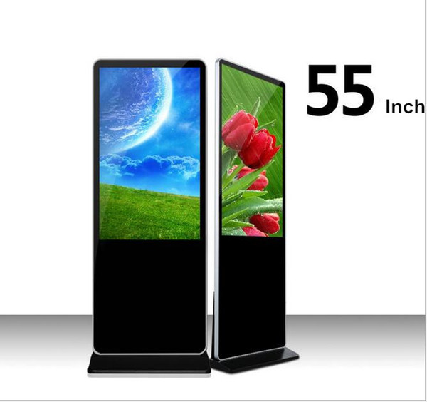 Wholesale 55 inch LCD in convention Display Screen Android Floor Standing LCD Advertising Player Advertising machine with wifi