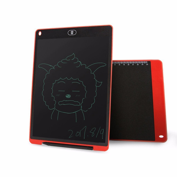 1pcs 12 Inch LCD Writing Digital Tablets Handwriting Graphic Pads Portable Electronic Memo Notepads Message Board For Drawing