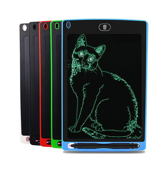 1pcs 8.5 inch LCD Writing Board Drawing Tablet Paperless Digital Notepad Rewritten Pad for Draw Note Memo Remind Message 8.5