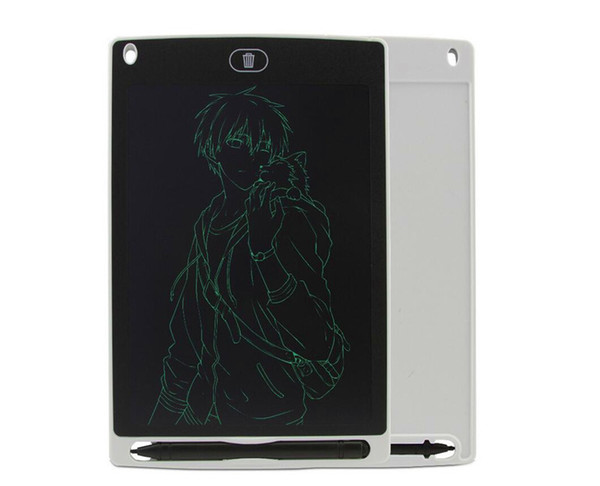 8.5inch LCD Writing Board Electronic Writing Tablet Drawing Tablet Whiteboard Bulletin Board Kitchen Memo Notice Fridge Board Black