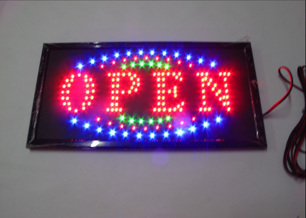 2017 super bright led open sign neon sign board open indoor use sign