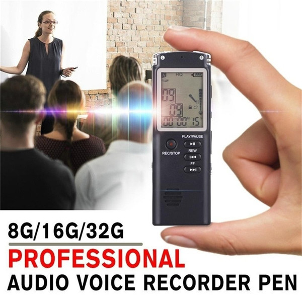 8G/16G/32G Rechargeable Recording Pen Digital Audio Voice Recorder Dictaphone Telephone MP3 Player