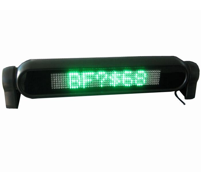 Green LED Scrolling Car Sign Board 12V Programmable Message Display Screen Russian English language with Retail package