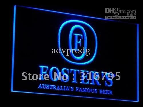 a014-b Foster's Australia Beer Bar Pub Neon Light Signs