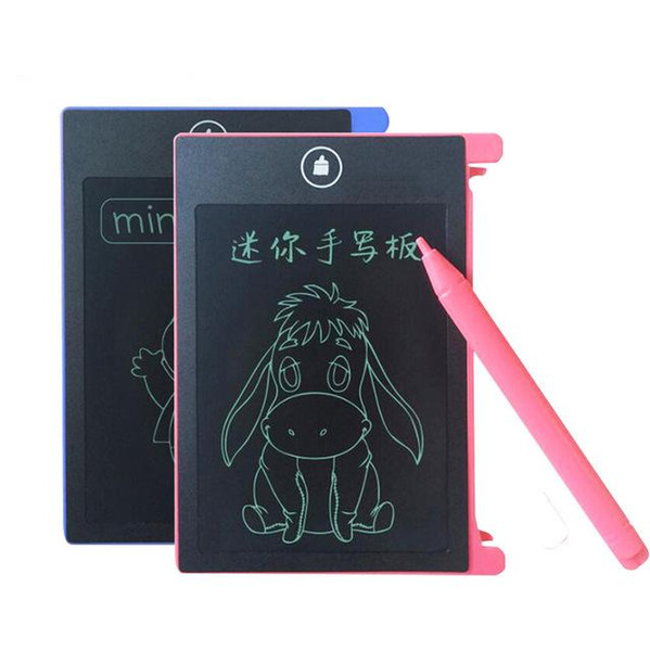 4.4 inch LCD Writing Tablet Mini Portable Digital Drawing Tablet Electronic Handwriting Pads Message Memo Graphics Whiteboard