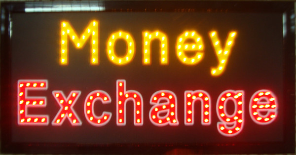 5pcs/lot Led money exchange sign 2016 Hot Sale manufacture 10X19 Inch semi-outdoor Ultra Bright running Led sign free shipping