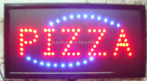 New arriving customized led pizza signs neon pizza signs neon pizza sign lights semi-outdoor size 48cm*25cm