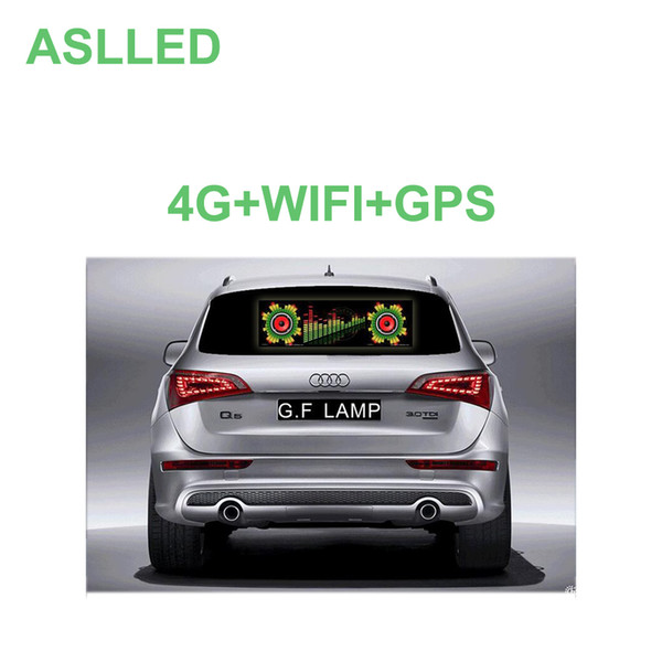 New product car indoor LED display car rear glass advertising video diy Ad LED panel HD pixel pitch P2.5 Outdoor high brightness