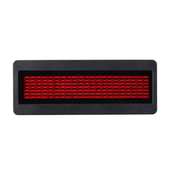 Wholesale-LED Programmable Scrolling Name Message Badge Tag Digital Display English Newest