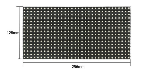 2017 p8 SMD outdoor full color LED display module 256*128mm 32*16 pixel p8 outdoor rgb led video wall led-display-tv led board sign