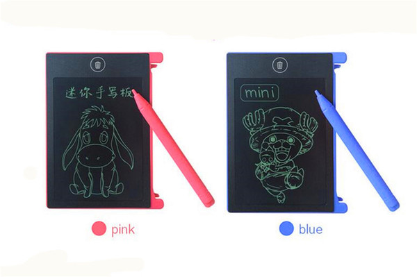 Hot LCD Writing Tablet Digital Memo Board Blackboard Handwriting Pads With Upgraded Pen for Adults Kids Office Drawing 4.5inch