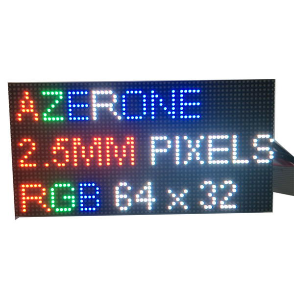 64x32 led matrix 1/16scan Indoor SMD2121 3in1 RGB Full Color 160*80mm P2.5 LED Module for HD Indoor LED Display Screen