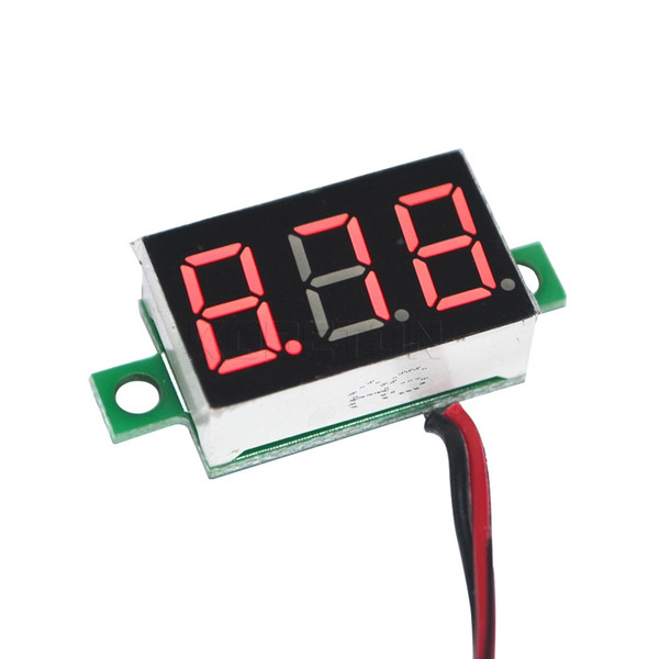 High Quality Digital LED Display Car Motorcycle Voltmeter Voltage Volt Panel Meter Battery Monitor 0.36