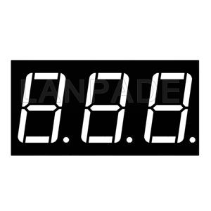 LED 7-Segment Display 0.56inch Three-Digit CA DHL Free Shipping