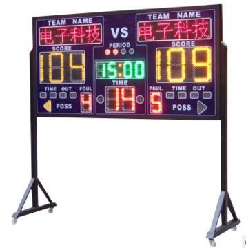 2018 Hot Scoreboard Comprehensive Basketball Scorer Multi-function Game Timer LED Basketball Scoreboard