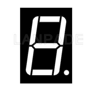 LED 7-Segment Display 0.56inch Blue Single Digit CA DHL Free Shipping