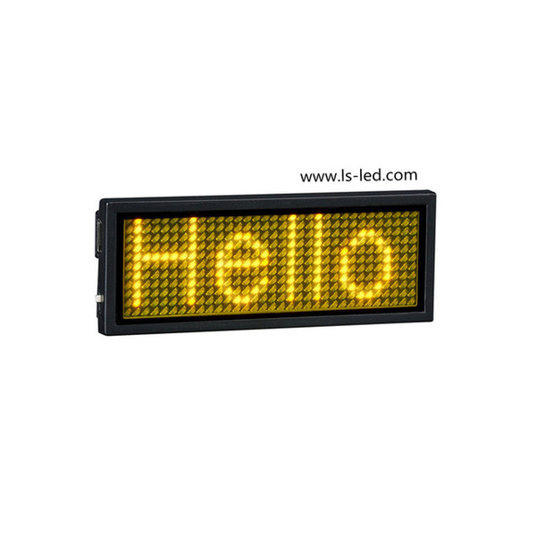 LED Name Badge Digital Display Scrolling Screen Business Card Tag Display Advertising business card tag