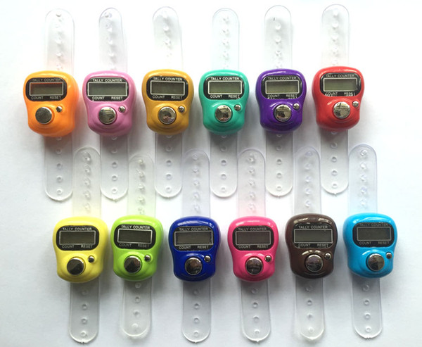 Buddha finger ring type electronic display counter energy saving knot wholesale special offer free shipping